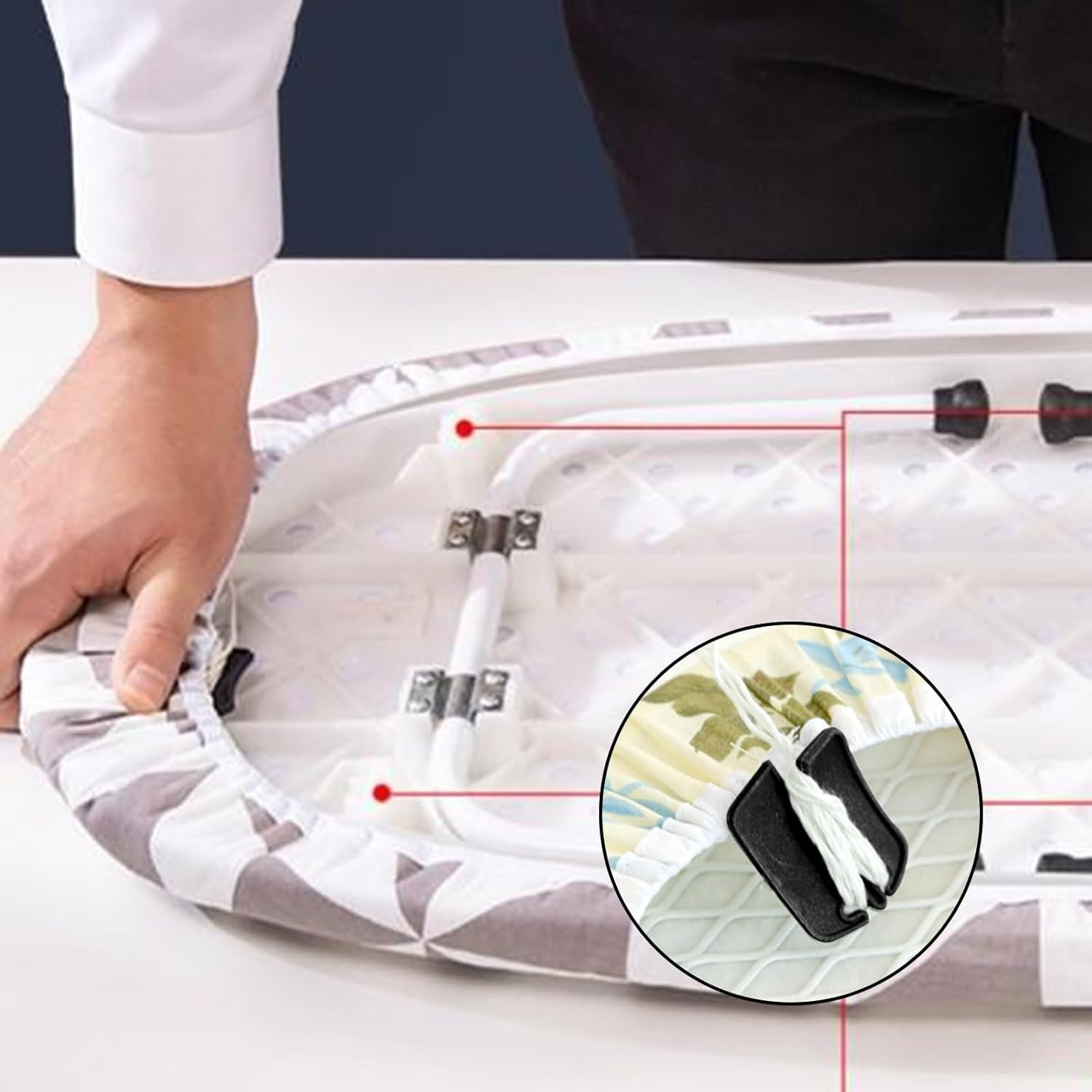 Table à Repasser Pliable Multifonction